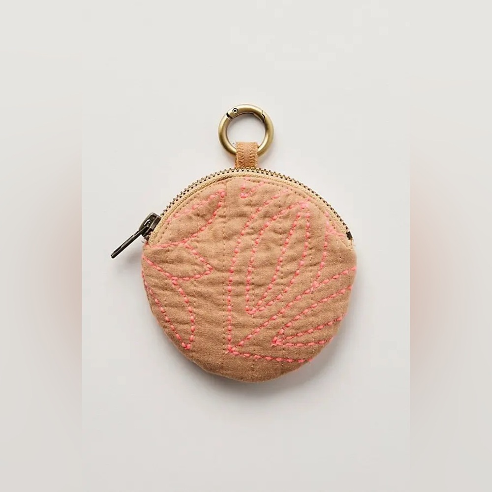 NWT FP One Upcycled Circle Wallet ~Pink~